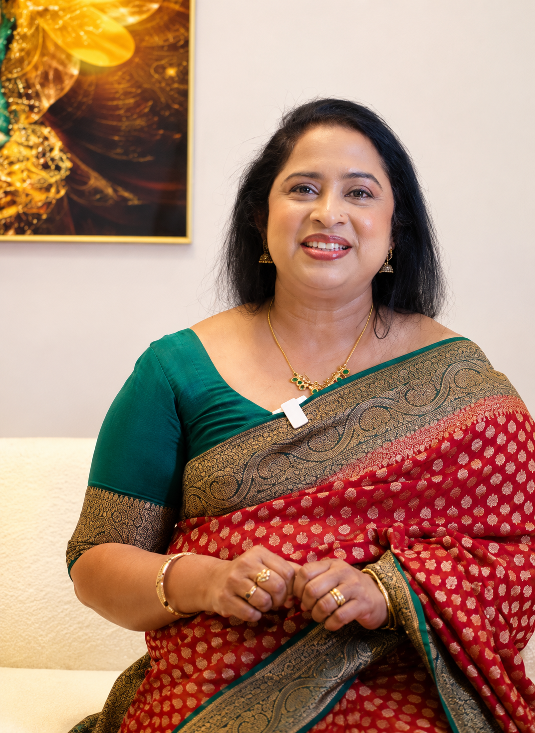 Portrait of Sheeja Thomas